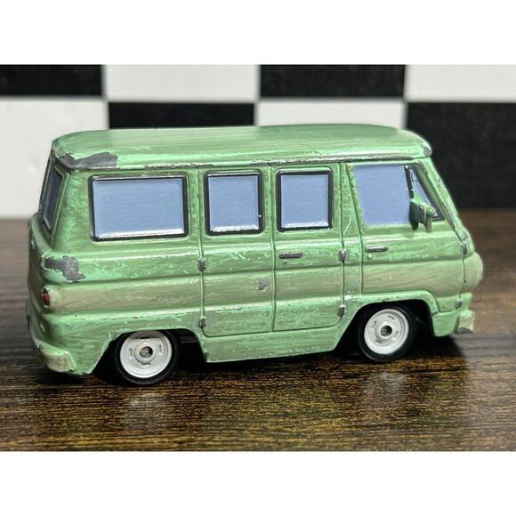 Disney Pixar TOONS Heavy Metal Mcqueen, Mater, Mia & Fillmore Diecast 1:55 Lot - Picture 12 of 13